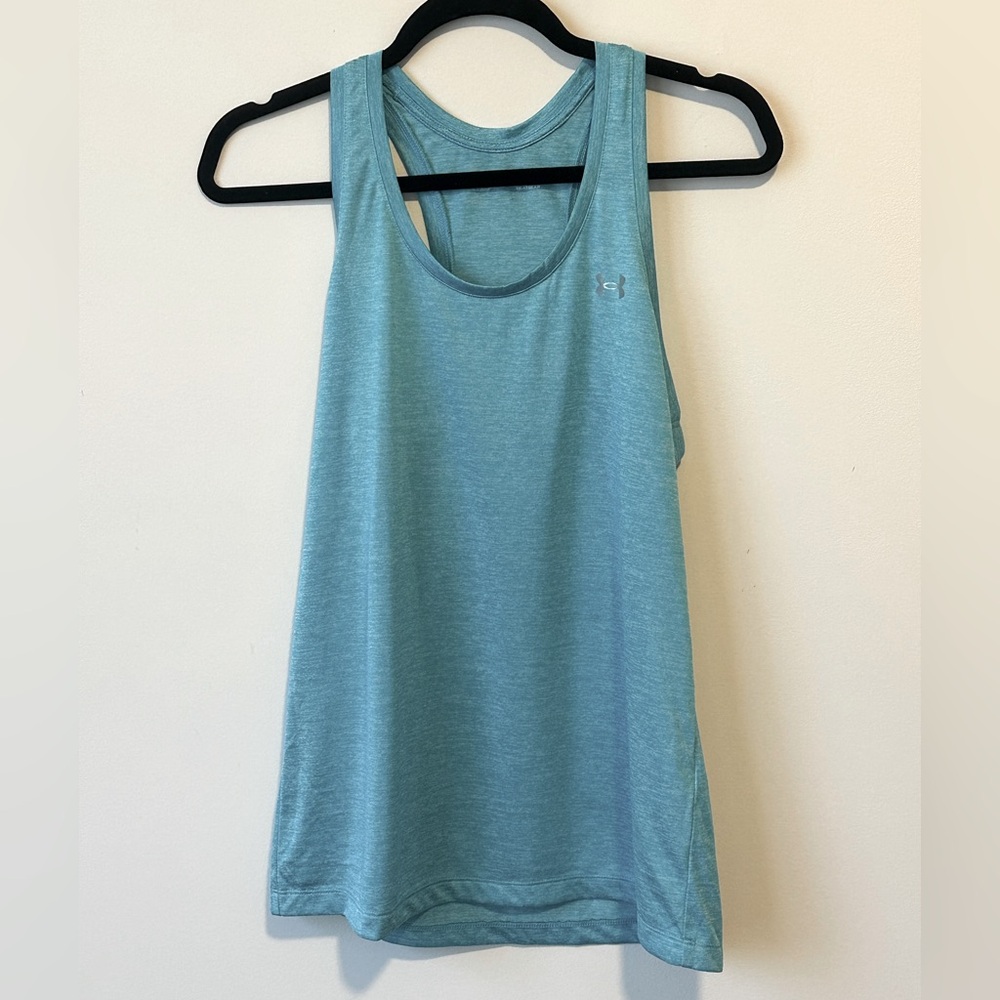 Under Armour Women's Blue Tank Top Size Medium